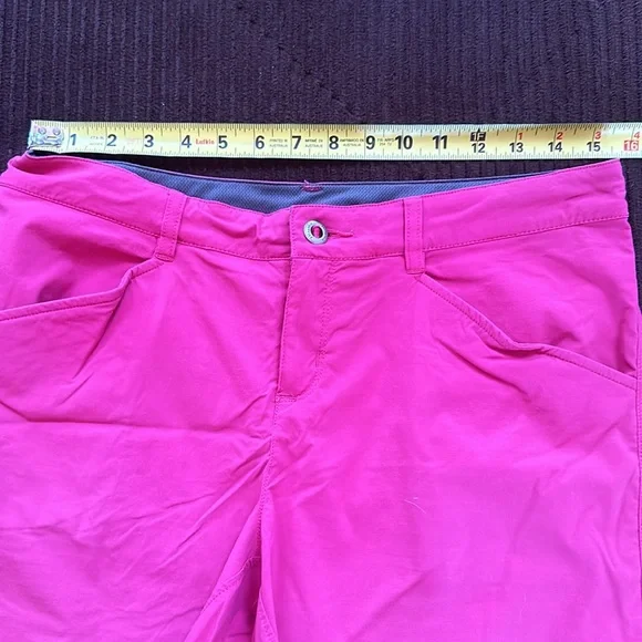PATAGONIA WOMEN'S QUANDARY SHORTS - 5 INCH Size 8 Pink - Picture 6 of 8